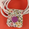 Attache câble Fleurs